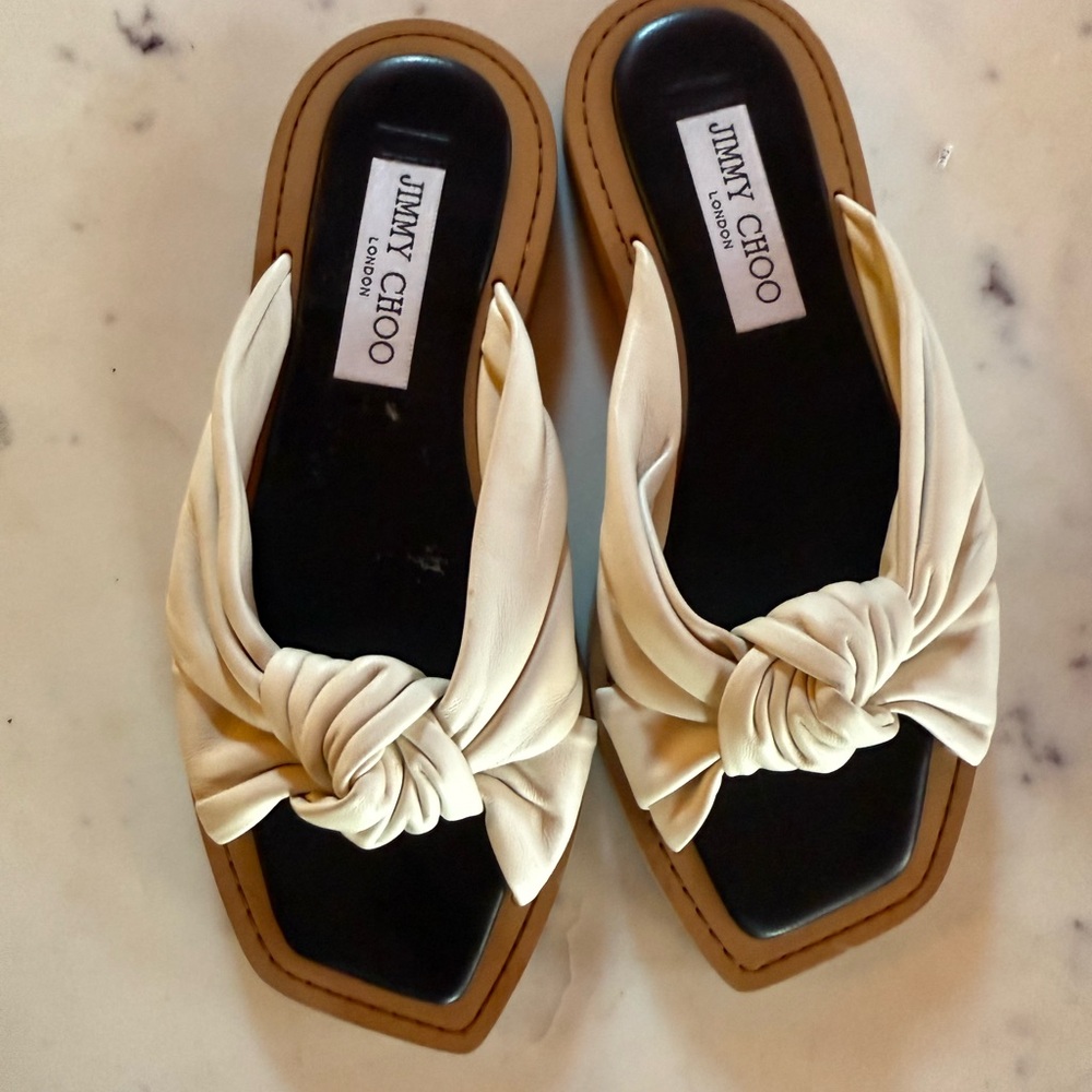 Jimmy Choo slides